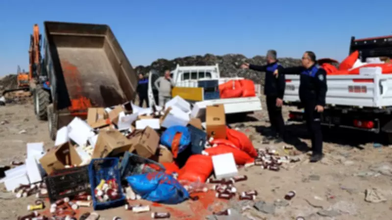 Şanlıurfa'da 4 Ton Bozulmuş Gıda Ele Geçirildi: Tarihleri Silinmişti
