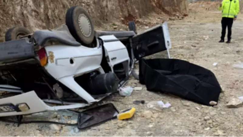 Şanlıurfa'da Otomobil 8 Metreden Uçtu: 1 Kişi Hayatını Kaybetti