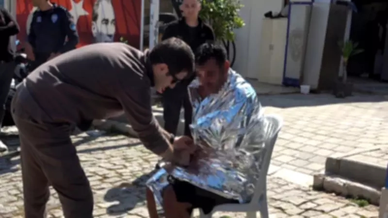 Antalya'da Kano Devrildi: Denizde 3 Saat Mahsur Kalan Kişi Polis Tarafından Kurtarıldı