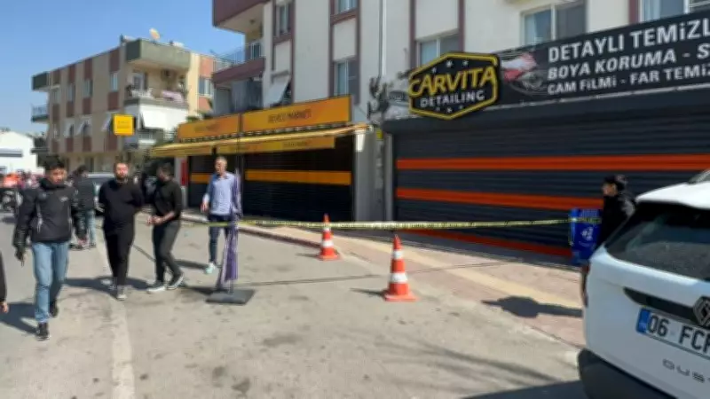 Antalya'da İki Esnaf Arasında Çıkan Silahlı Kavga: 1 Ölü, 2 Ağır Yaralı
