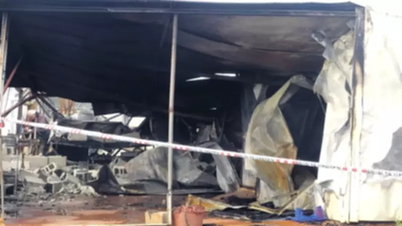 Antalya'da Sera Yangınında 6 Kişi Hayatını Kaybetti, Sera Sahibi Tutuklandı