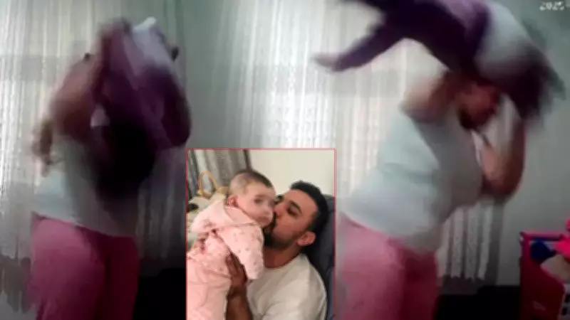 Antalya'da Vicdanları Sarsan Görüntüler: Gizli Kamera 1 Yaşındaki Bebeğe Şiddeti Kaydetti