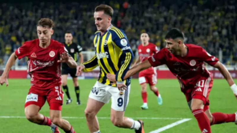 Antalyaspor-Fenerbahçe Maçı Canlı Yayın Bilgileri ve Muhtemel 11'ler Açıklandı