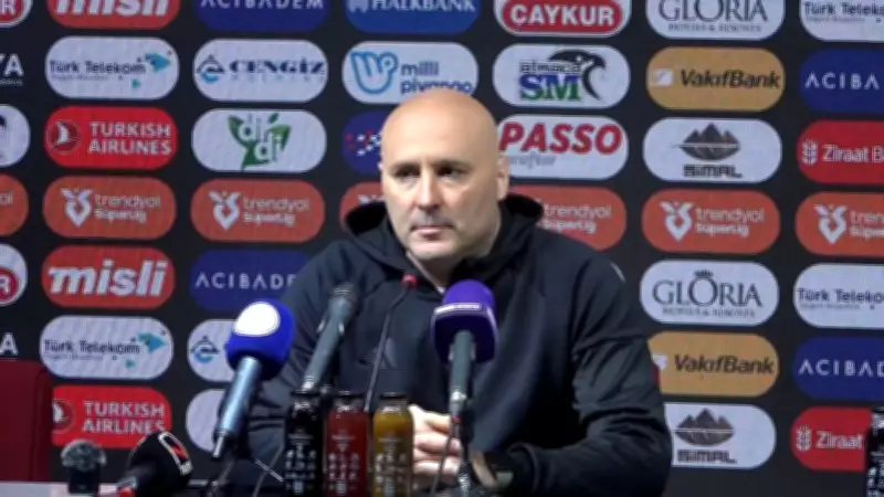 Antalyaspor Teknik Direktörü Sami Uğurlu: Taraftarımızdan ve Camiamızdan Özür Diliyoruz