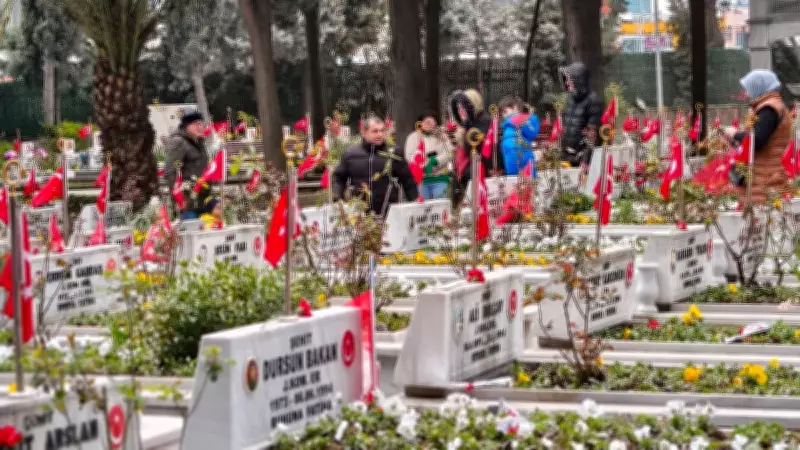 Arefe Gününde Yürek Burkan Ziyaret: Şehitler ve Yakınlar Dualarla Anıldı