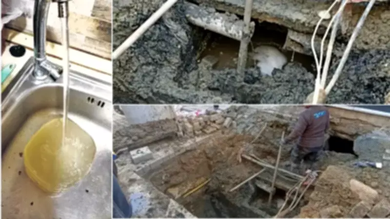 Şarköy'de İçme Suyuna Kanalizasyon Karıştı İddiası: Vatandaşlar İsyan Etti