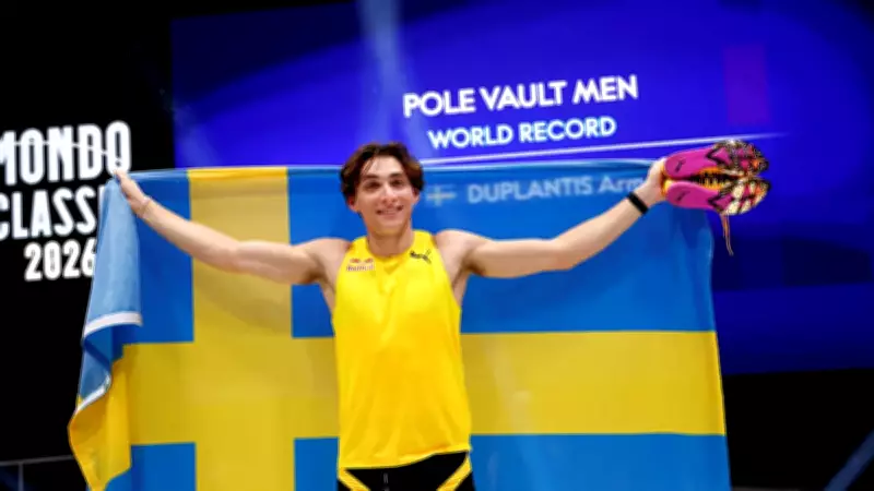 Armand Duplantis Sırıkla Atlama Dünya Rekorunu 15. Kez Kırdı