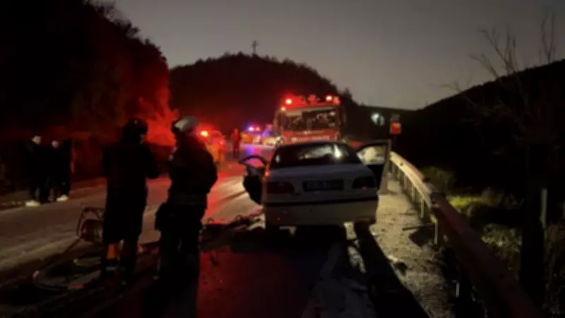 Arnavutköy'de Kafa Kafaya Çarpışma: Baba Hayatını Kaybetti, Ailesi Yaralandı