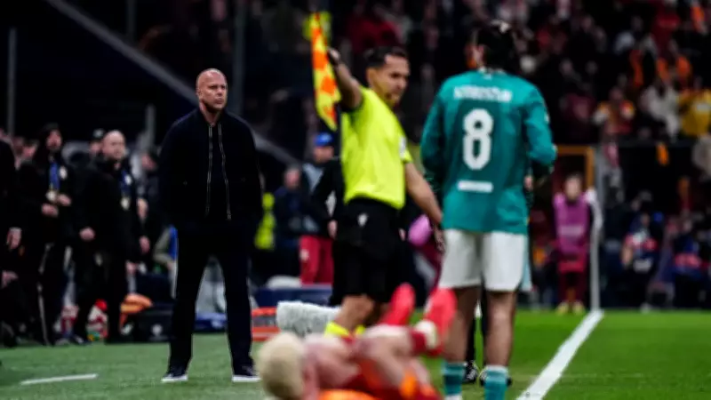 Arne Slot Galatasaray Yenilgisini Aşamadı: 'Şanssız Kaybettik' Dedi