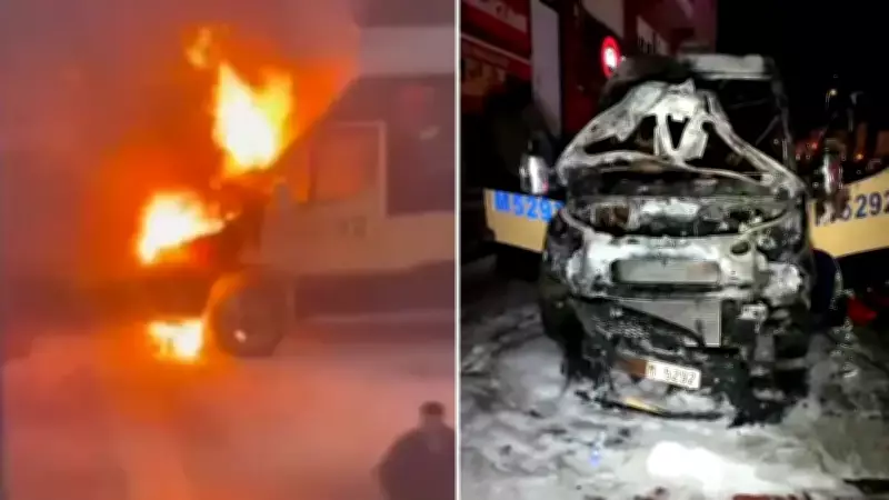 Avcılar'da Park Halindeki Minibüste Yangın: İtfaiye Müdahalesiyle Kontrol Altına Alındı