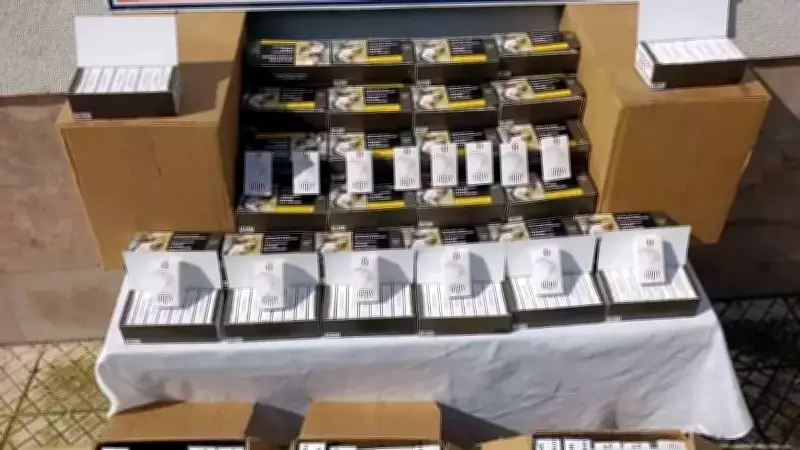 Aydın'da Kaçak Sigara Operasyonu: 55 Bin Makaron Ele Geçirildi