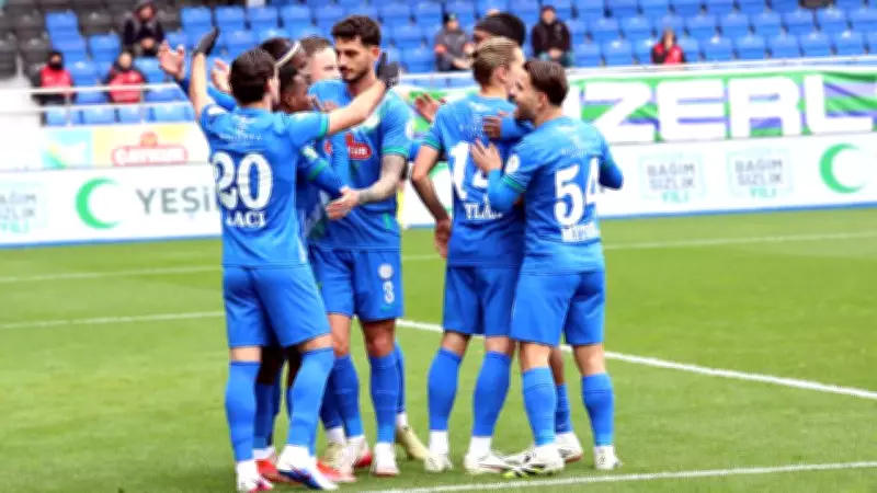 Çaykur Rizespor, Antalyaspor'u 1-0 Mağlup Etti ve Üst Üste 3. Galibiyetini Aldı