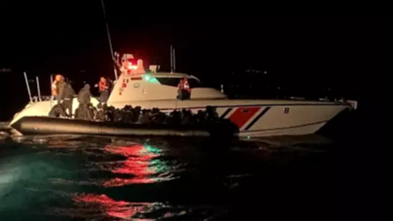 Ayvalık'ta Tehlikeye Düşen Göçmenler Sahil Güvenlik Tarafından Kurtarıldı