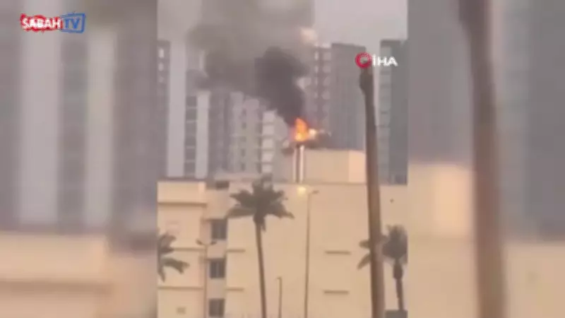 Bağdat'taki ABD Büyükelçiliği'ne Füze Saldırısı: Helikopter Pistinde Yangın