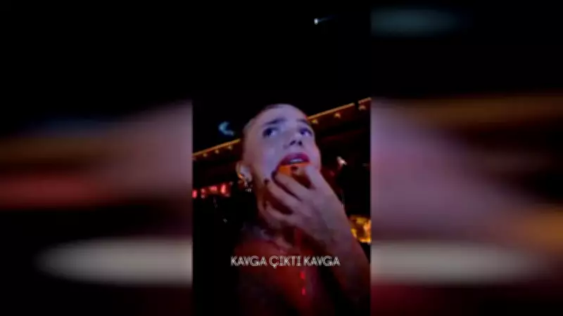 Bahar Şahin, Eğlence Mekanındaki Feci Kavganın Korku Dolu Görüntülerini Paylaştı