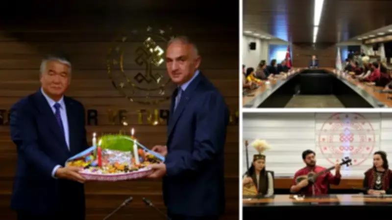 Bakan Ersoy, Nevruz'da Türk Dünyası Birliğini Vurguladı: 'Kültürle Yaşar'