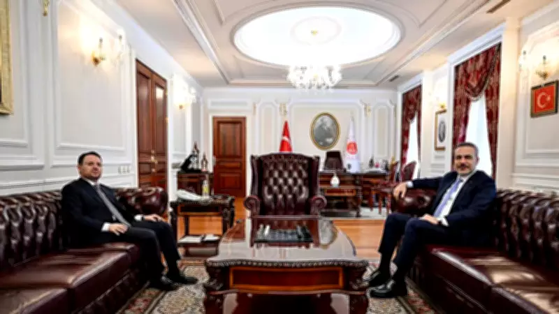 Bakan Fidan, Adalet Bakanı Gürlek'i Ziyaret Etti: Diplomasi Trafiği Güçleniyor
