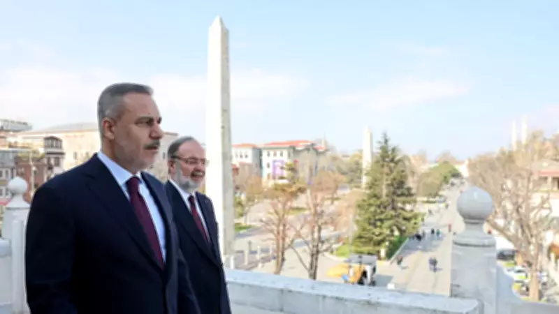 Bakan Fidan, İstanbul'da Prof. Dr. Mehmet Görmez'i Ziyaret Etti ve Filistin Temaslarını Sürdürdü