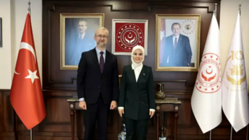 Bakan Göktaş, Ukrayna Büyükelçisi Celal ile Aile Politikalarını Görüştü