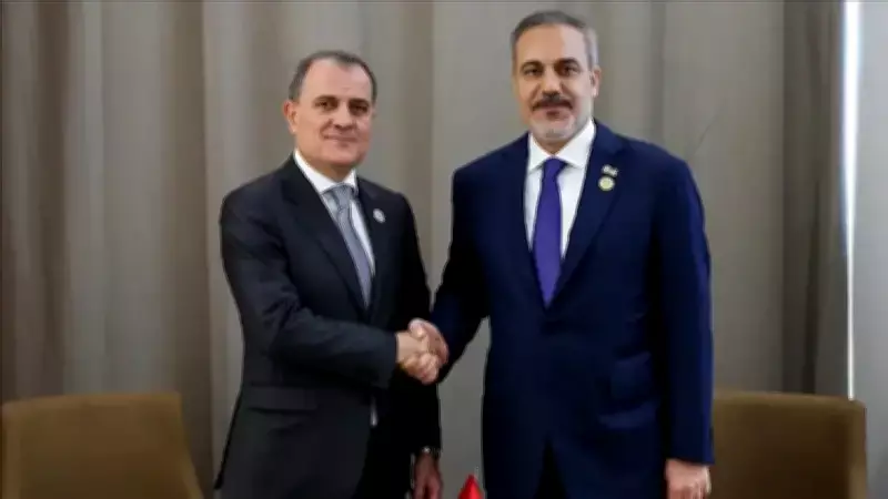 Bakan Hakan Fidan, Azerbaycanlı Mevkidaşı Nahçıvan'ı Ziyaret Etti