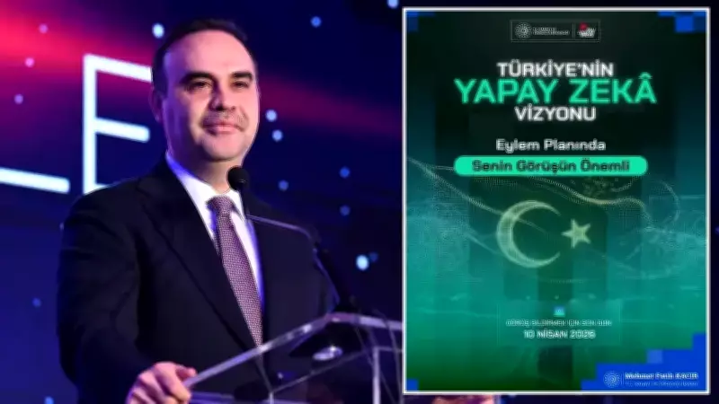 Bakan Kacır'dan Yapay Zeka Eylem Planı Açıklaması: Vatandaş Görüşleri Aranıyor