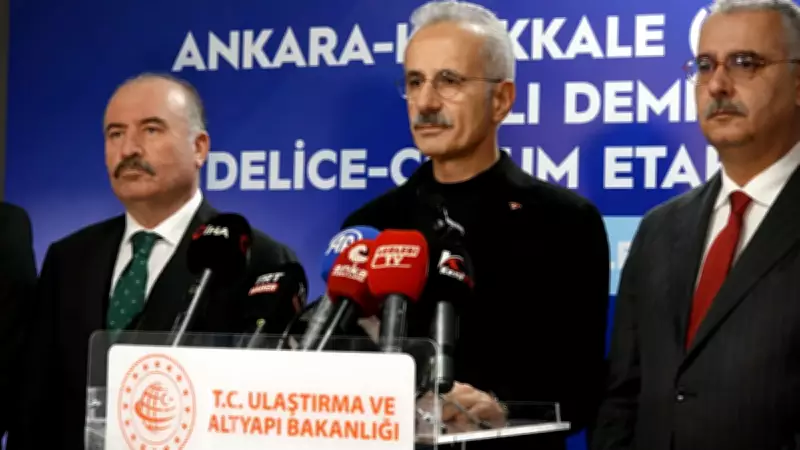 Bakan Uraloğlu Süper Hızlı Tren Müjdesini Verdi: Ankara-İstanbul 80 Dakika