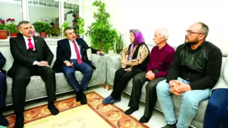 Bakanlar Çelik Ailesine Taziyede Bulundu, Öğretmenin Adı Okula ve Caddeye Verilecek