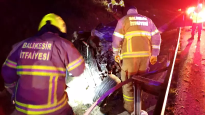 Balıkesir'de Otoyolda Feci Kaza: Bir Kişi Hayatını Kaybetti