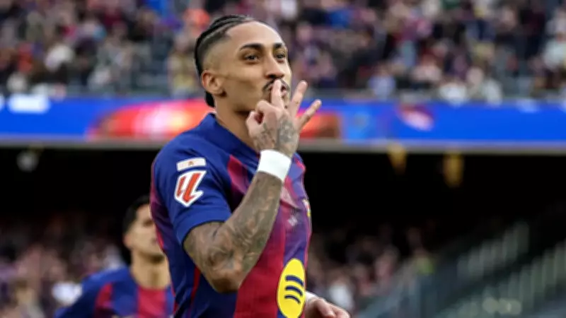 Barcelona'ya Büyük Darbe: Raphinha 5 Hafta Sakat