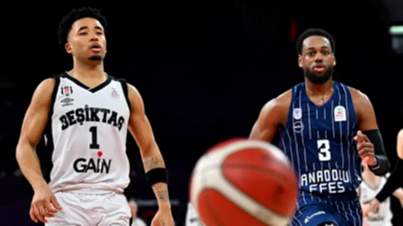 Basketbol Süper Ligi'nde Derbi Heyecanı: Anadolu Efes, Beşiktaş GAİN'i Ağırlıyor