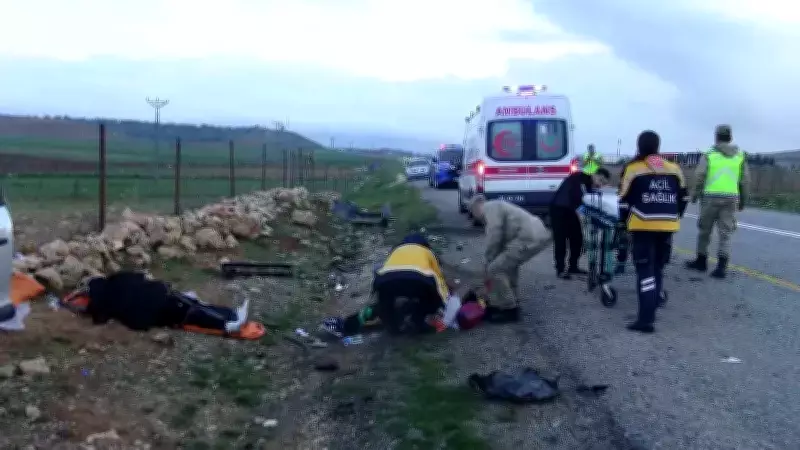 Batman'da Korkunç Trafik Kazası: 5 Kişi Yaralandı