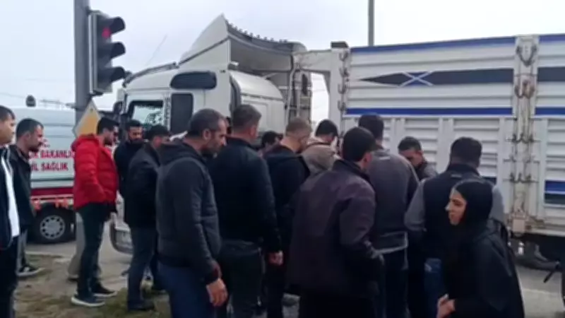 Batman'da Üzücü Kaza: Yol Geçmeye Çalışan Yaşlı Kadına TIR Çarptı