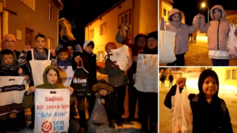 Bayburt'ta Asırlık 'On Beşi' Geleneği Çocukların Coşkusuyla Yaşatıldı