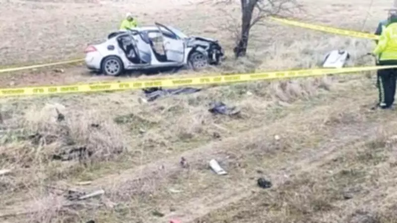 Bayram Yolunda Facia: Anne ve Baba Hayatını Kaybetti, 4 Çocuk Yaralandı