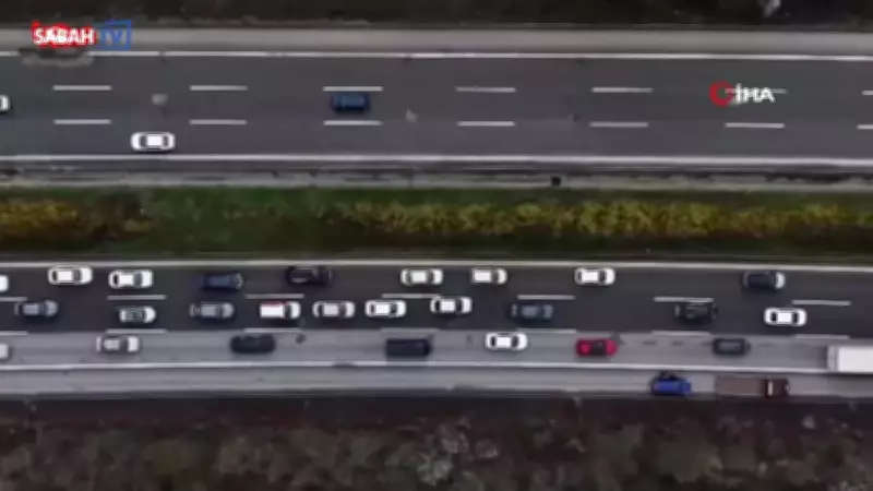 Bayram Yoğunluğunda Anadolu Otoyolu'nda Kazalar: Düzce Geçişinde Trafik Felç