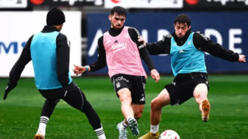 Beşiktaş, Fenerbahçe Derbisi Hazırlıklarını İkinci Antrenmanla Sürdürdü