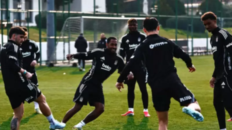 Beşiktaş, Galatasaray Maçı Öncesi Hazırlıklarını Tamamladı
