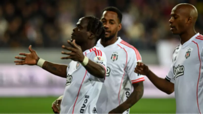 Beşiktaş, Gençlerbirliği'ni 2-0 Yenerek Süper Lig'de Puanını 49'a Çıkardı