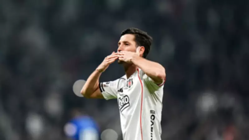 Beşiktaş'ta Salih Uçan'dan 552 Gün Sonra Gol Sevinci Yaşandı
