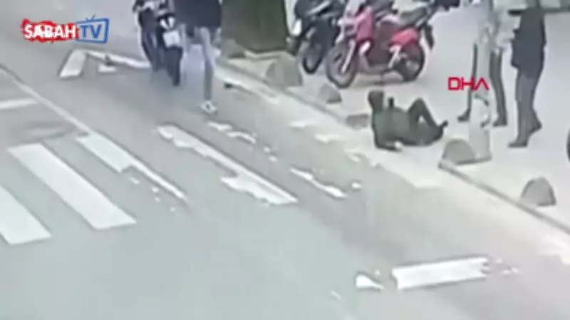 Beykoz'da Yaya Geçidinde Motosiklet Kazası: 74 Yaşındaki Kişi Yaralandı
