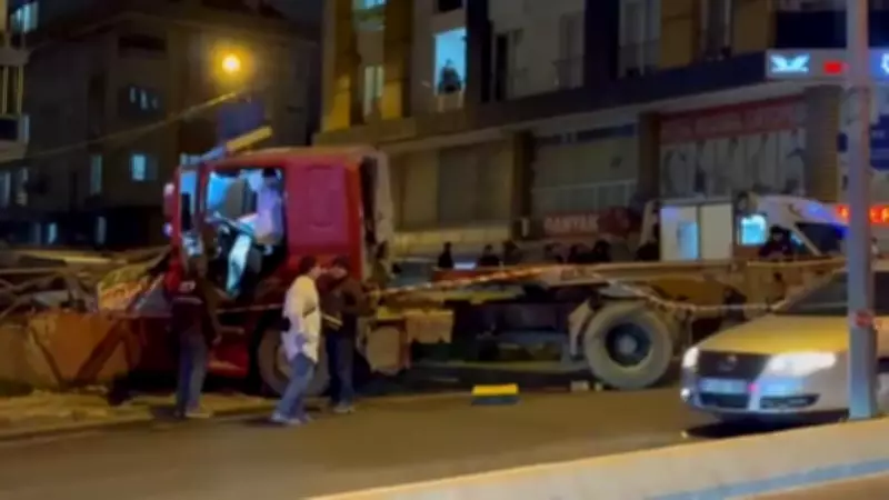 Beylikdüzü'nde Freni Boşalan TIR, Kaldırımdaki Yayayı Ezerek Öldürdü