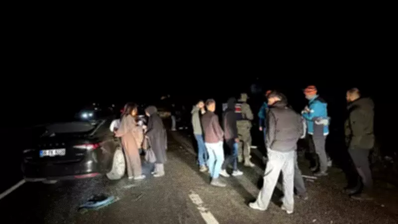 Bingöl'de Otomobilin Ata Çarpması Sonucu 4 Kişi Yaralandı