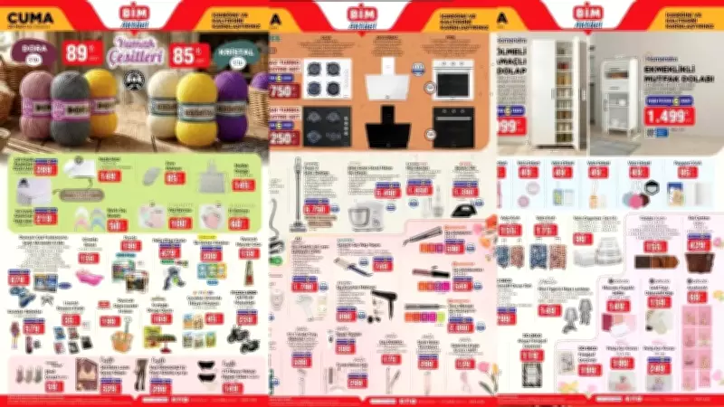 BİM'den Mart İndirimi Başlıyor: 6-11 Mart Kataloğunda Teknoloji ve Ev Aletleri Öne Çıkıyor