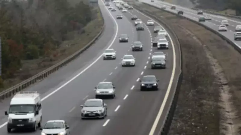 Bolu Dağı Tüneli'nde Bayram Yoğunluğu: 331 Bin Araç Geçiş Yaptı