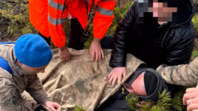 Bolu'da Kayıp Avcı Ormanda Baygın Halde Bulundu!