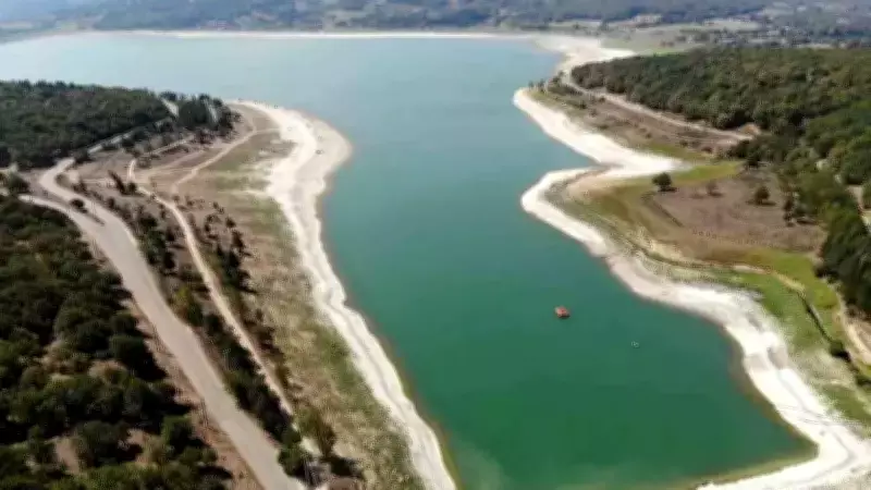 Bolu'nun İçme Suyu Kaynağı Gölköy Barajı'nda Su Seviyesi Yüzde 90'a Ulaştı