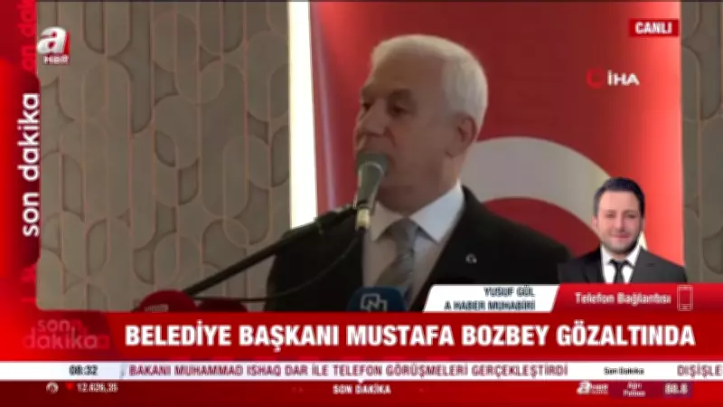 Bursa Büyükşehir Belediye Başkanı Mustafa Bozbey Gözaltına Alındı, Evinde Arama Yapılıyor