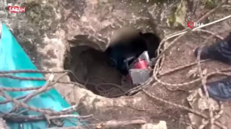 Bursa'da Jandarma 35 Metrelik Kaçak Tüneli Ortaya Çıkardı: 2 Şüpheli Yakalandı