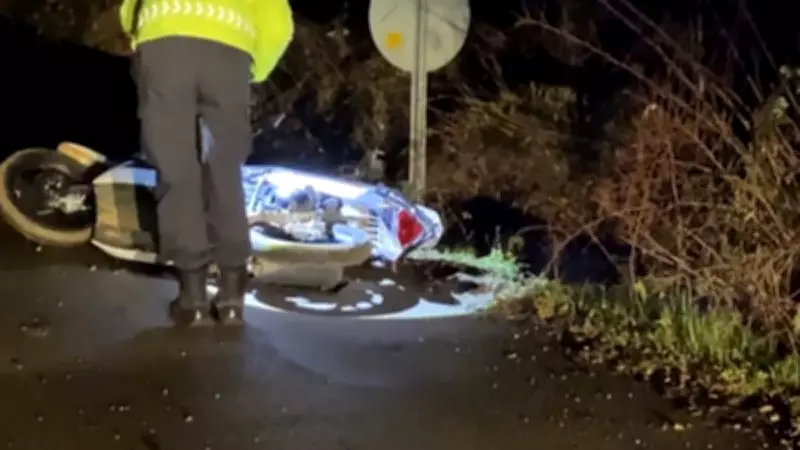 Bursa'da Kontrolden Çıkan Motosiklet Kazası: 1 Kişi Hayatını Kaybetti