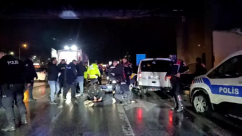 Bursa'da Korkunç Olay: Kadını Vurdu, Polise Silah Çekti